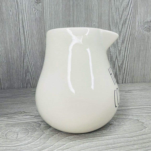 Rare htf Rae Dunn HOT COCOA Pot pitcher cooking kitchen accessories decoration - Picture 8 of 8